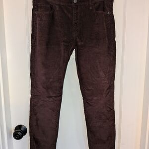 Men's Brown Corduroy Pants
